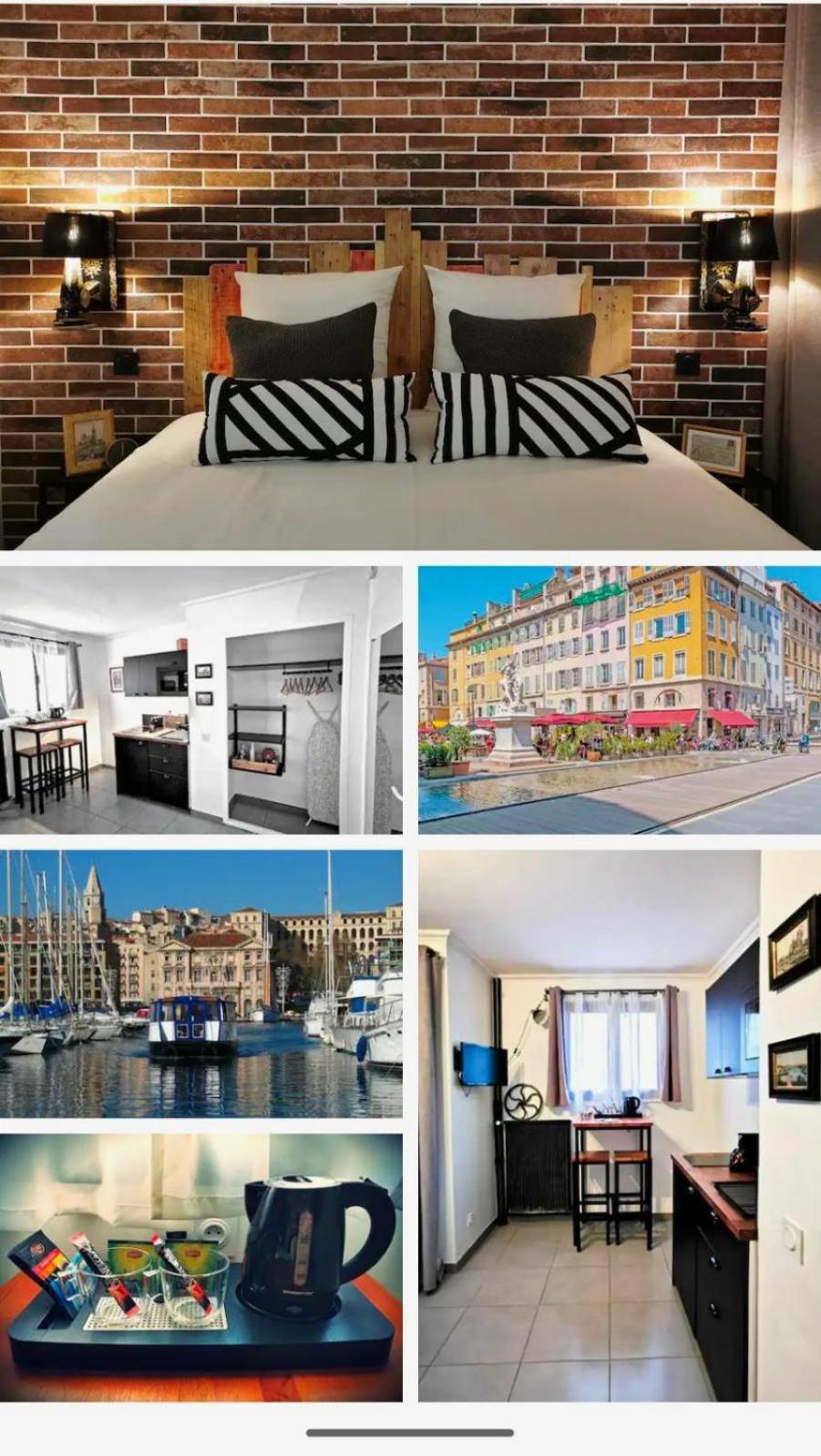 Apartment Industriel Cosy A 1 Min Du Vieux-port Calme & Equipe